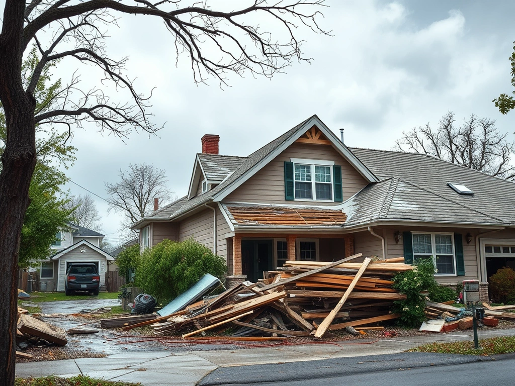 Storm Natural Disaster Damage