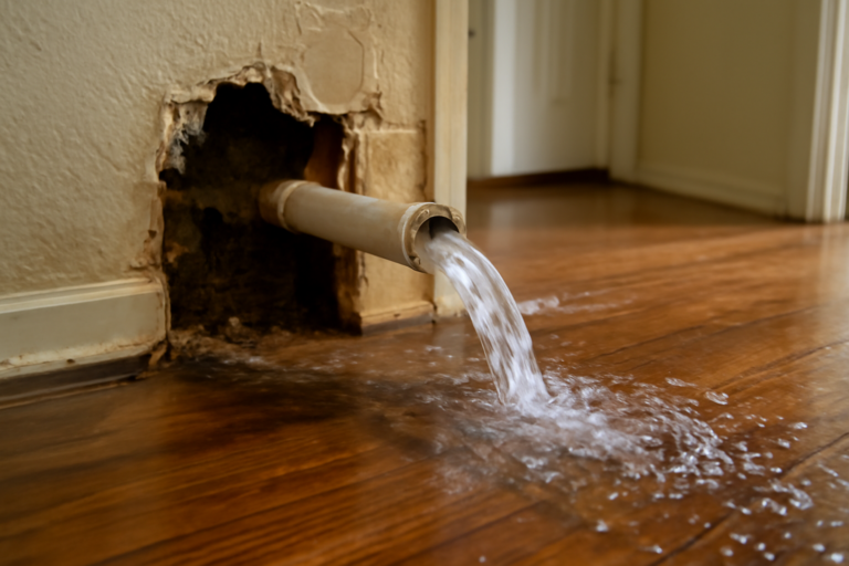 Broken Pipe Water Removal