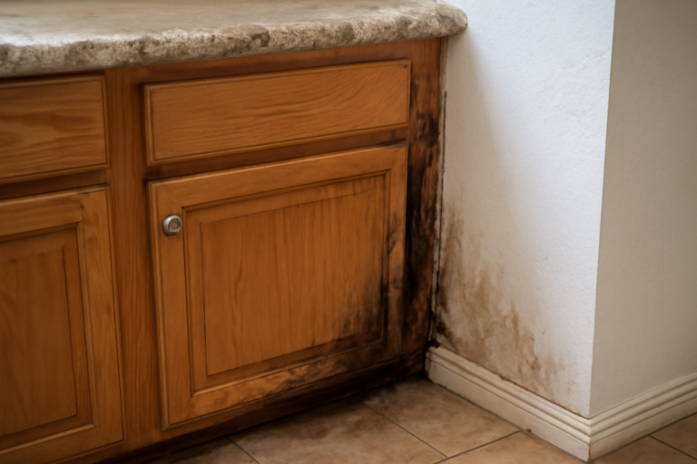 Cabinet Water Damage Repair