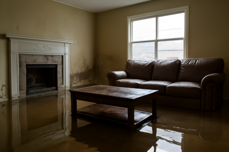 Living Room Water Removal