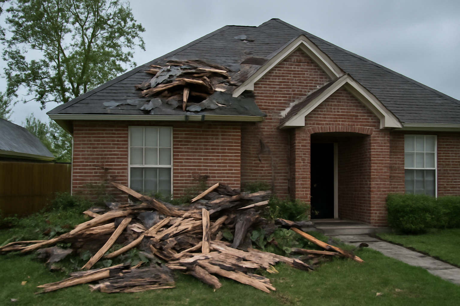 Storm Damage Restoration in ZIP code 76856