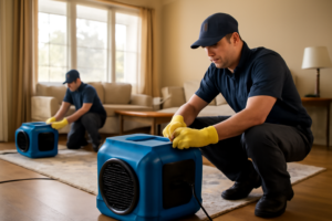 Fire damage restoration service